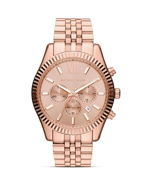 michael kors herrenuhr rose kautschuk|michael kors men's rose gold.